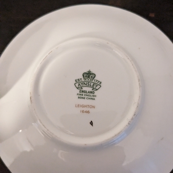 VINTAGE BONE CHINA COFFEE CUP AND SAUCER - Picture 4 of 4